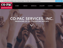 Tablet Screenshot of copac.com