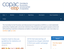 Tablet Screenshot of copac.coop