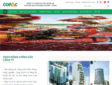 Tablet Screenshot of copac.com.vn